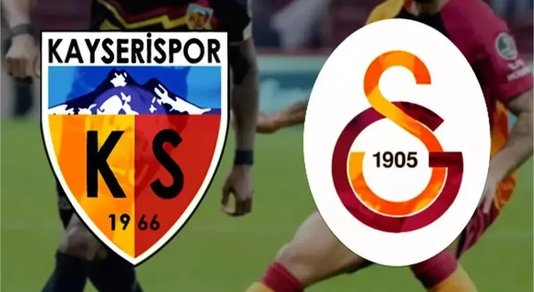 CANLI| Kayserispor- Galatasaray maçı canlı yayın, maç linki (Şifresiz)