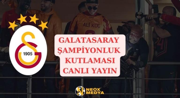CANLI| Şampiyon Galatasaray kutlamalara başladı!