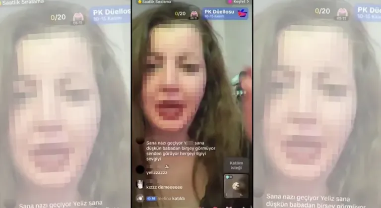 Canlı yayın rezillikleri bitmiyor! Gözaltında...