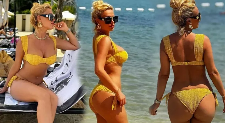 Ceyda Ersoy sütyensiz fotoğraflarını paylaştı!