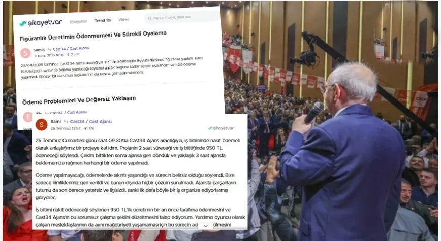 CHP'deki figüran krizinde yeni perde! Şikayet sitesi ifşa etti!