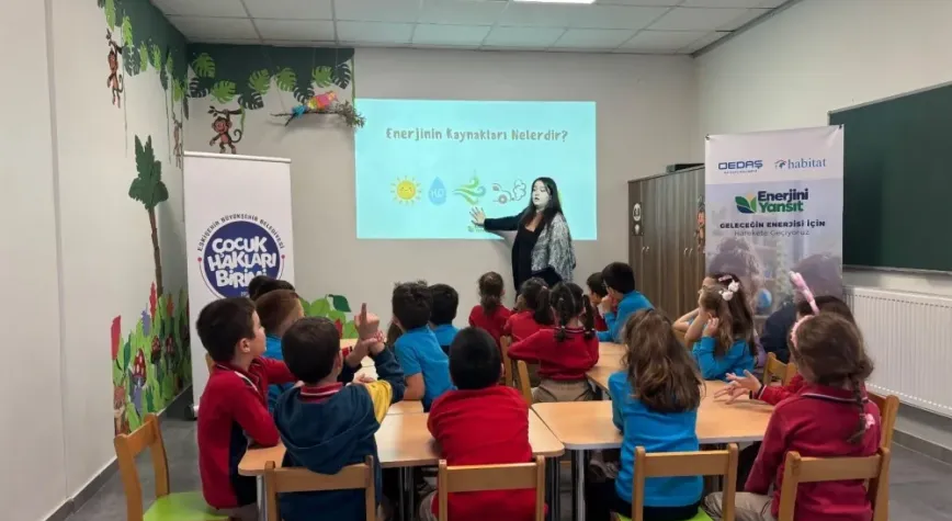 Çocuklara enerji tasarrufu ve verimliliği eğitimi