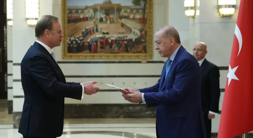 Cumhurbaşkanı Erdoğan, 5 ülkenin Büyükelçisini kabul etti