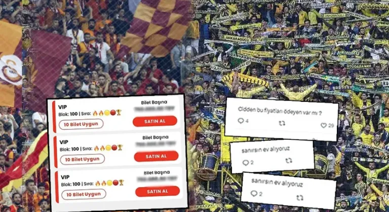 Derbi biletleri karaborsaya düştü! Araba parası istiyorlar