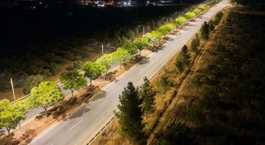 Dicle Elektrik’ten Şanlıurfa GAP Havalimanı Yoluna Aydınlatma Yatırımı 