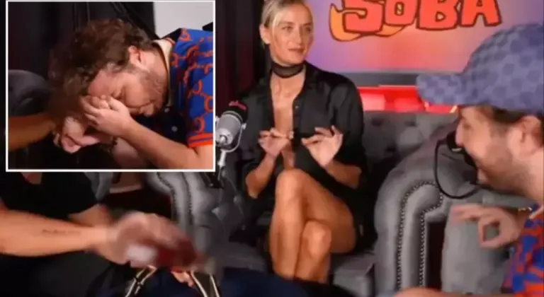 Didem Soydan’ın ayakkabısından viski içtiler