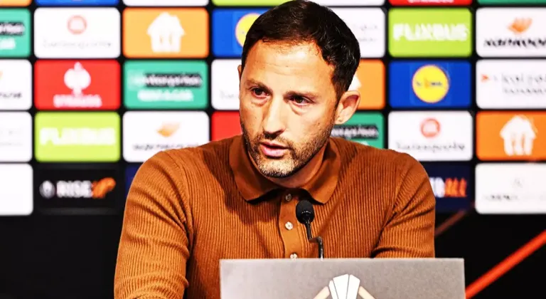 Domenico Tedesco'dan taraftara mesaj! ''Tribünler alev alsın yeter''