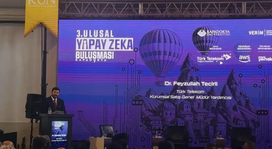 Dr. Feyzullah Tecirli, 3. Ulusal Yapay Zekâ Buluşması’na katıldı