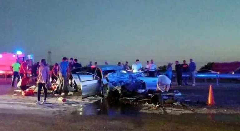 Düğün yolunda korkunç kaza! Aynı aileden 3 ölü