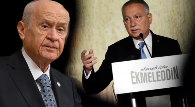 Ekmeleddin İhsanoğlu’ndan Devlet Bahçeli itirafı!