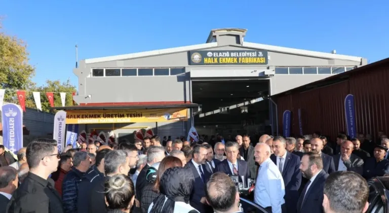 Elazığ Belediyesi Halk Ekmek Fabrikası Üretime Geçti