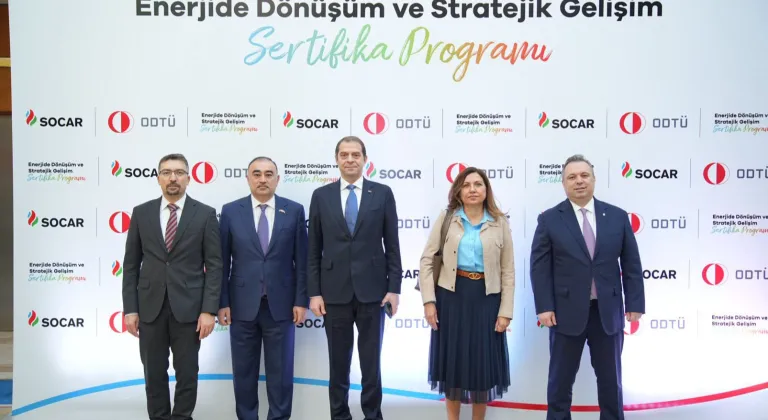 Enerji Sektörüne Yön Veren Adım: SOCAR Türkiye ve ODTÜ'den Kamu Çalışanlarına Özel Sertifika Programı Başladı!