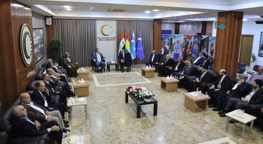 Erbil Başkonsolosu Erman Topçu’dan Türkmen Millî Bayramı ziyareti