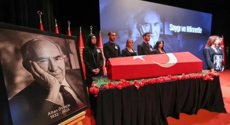 Eski CHP Genel Başkanı Öymen son yolculuğuna uğurlandı