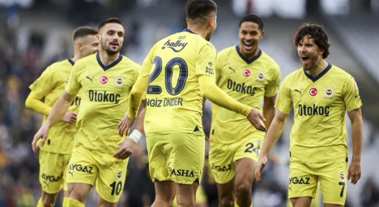 Fener 3 puanı 5 golle aldı