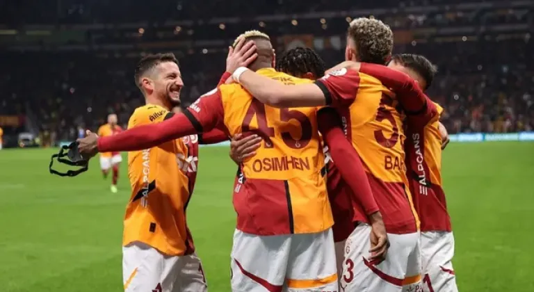 Galatasaray'dan yeni yıla galibiyetle başladı! ÖZET...