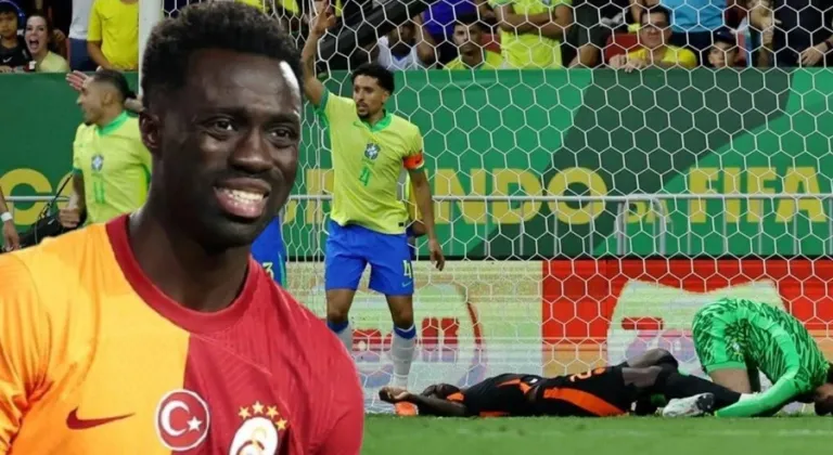 Galatasaray'ı korkutan sakatlık! Davinson Sanchez yere yığıldı kaldı!