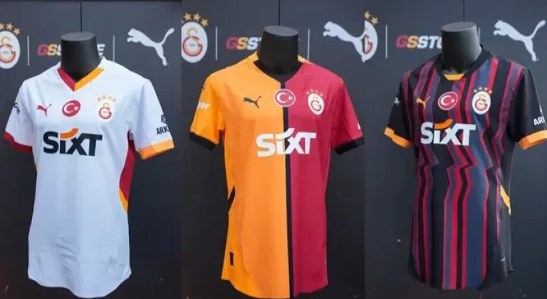 Galatasaray'ın yeni sezon formaları tanıtıldı: 'Türkiye'de rekor olacak'