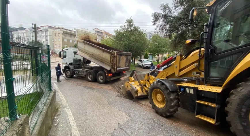 Gebze Belediyesi’nden sağanak yağışa karşı kapsamlı mücadele