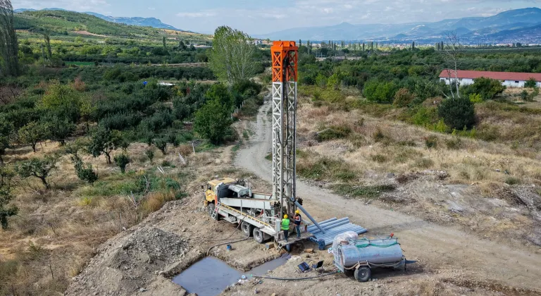 Geyve Doğantepe’ye 132 metre derinlikten kaliteli su