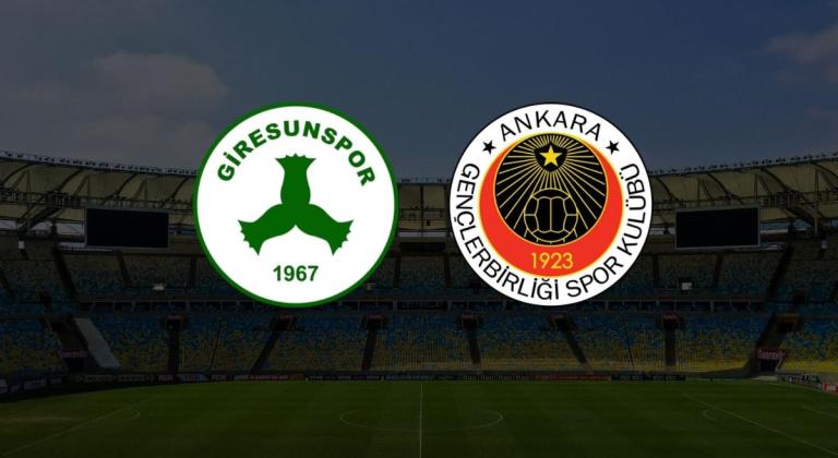 Giresunspor - Gençlerbirliği maçı ne zaman, saat kaçta, hangi kanalda?