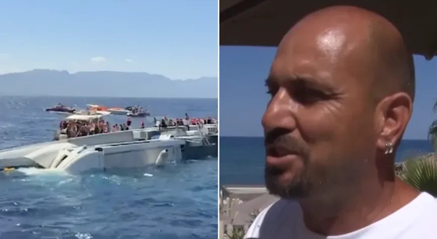 Girne’de 100 kişiyi kurtaran isim o anları anlattı: '10 dakika daha gitseydi...'