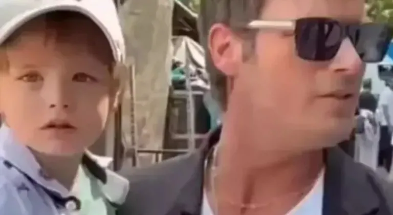 Gören herkes aynı şeyi söylüyor! Kıvanç Tatlıtuğ ve oğlu...