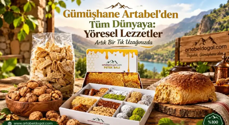 Gümüşhane'nin yöresel ürünleri dijital pazarda