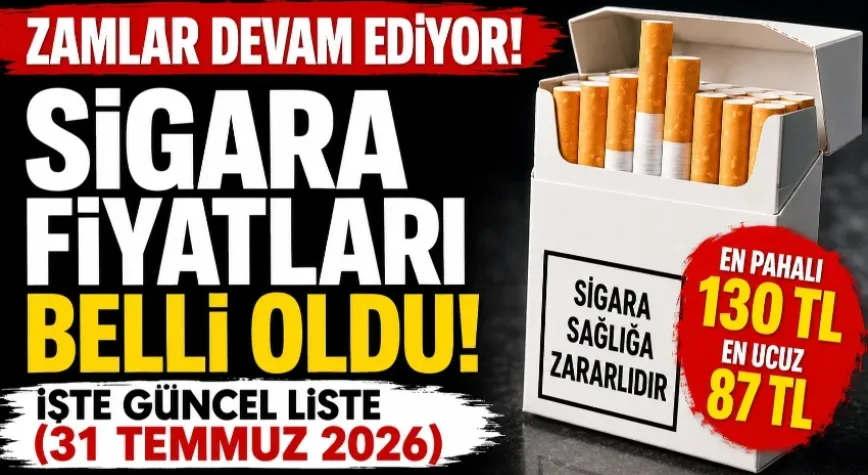 Güncel Zamlı Sigara Fiyatları (4 Ağustos 2026) Parliament, Marlboro, Camel, Winston Fiyatı