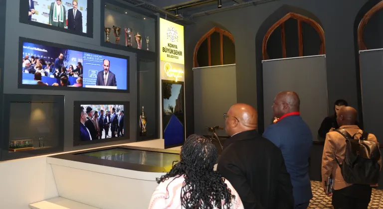 Güney Afrika Yerel Yönetimler Birliği Başkanı Stofile'den Konya ziyareti