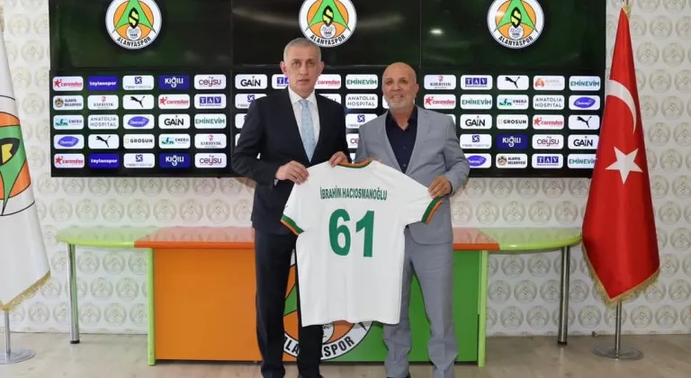 Hacıosmanoğlu’ndan Alanyaspor Başkanı’na Taziye Ziyareti