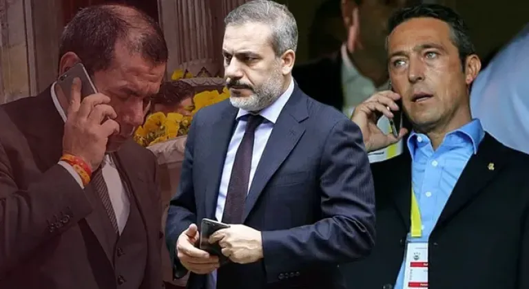 Hakan Fidan'dan Ali Koç ve Dursun Özbek'e telefon