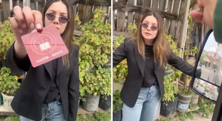 “Hakimim” dedi, gerçek bambaşka çıktı! Önce kart gösterdi, sonra...