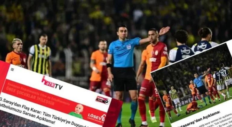 Halk TV'den 'Galatasaray'dan flaş karar' skandalı!