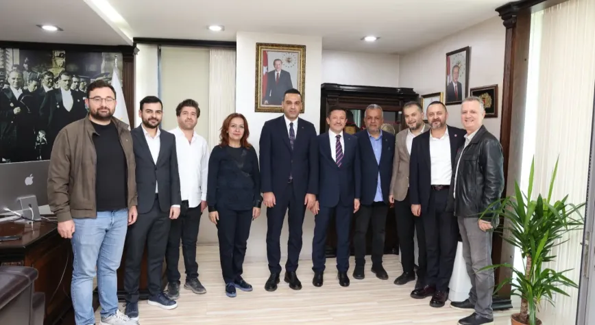 Hamza Dağ’dan Başkan Yıldız’a ziyaret