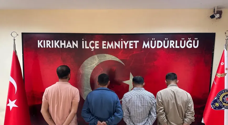 Hatay’da iş yerini kurşunlayan 4 şüpheli tutuklandı