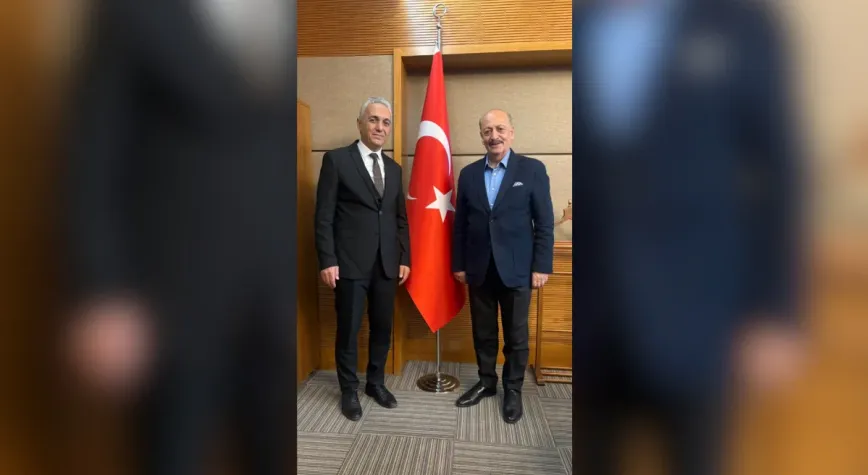 HEKİMSEN Genel Başkanı Uzm. Dr. Adil Kurban’dan Prof. Dr. Vedat Bilgin’e taziye ziyareti