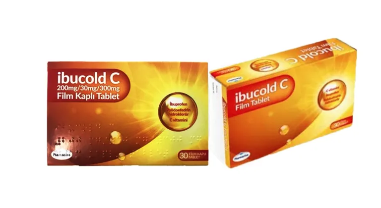 İbucold  c nedir ne işe yarar, nasıl kullanılır, neye iyi gelir, gribi keser mi, yan etkileri neler? Fiyatı...