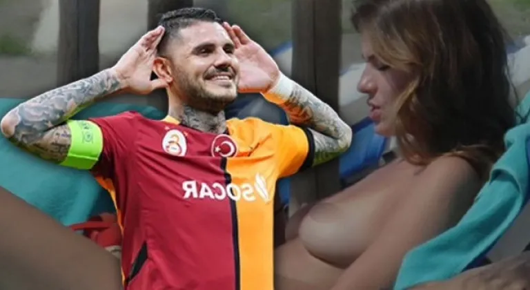 Icardi'nin yeni sevgilisinin çıplak pozları ortaya çıktı...