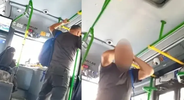 İETT otobüsünde iki öğrenciye taciz!