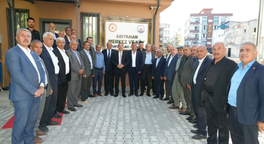 İl Milli Eğitim Müdürü Tosun’dan muhtarlara ziyaret