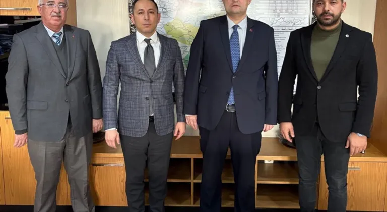 İlçe başkanı Halil Etili:4 Bölge Müdürü ile bir araya geldik