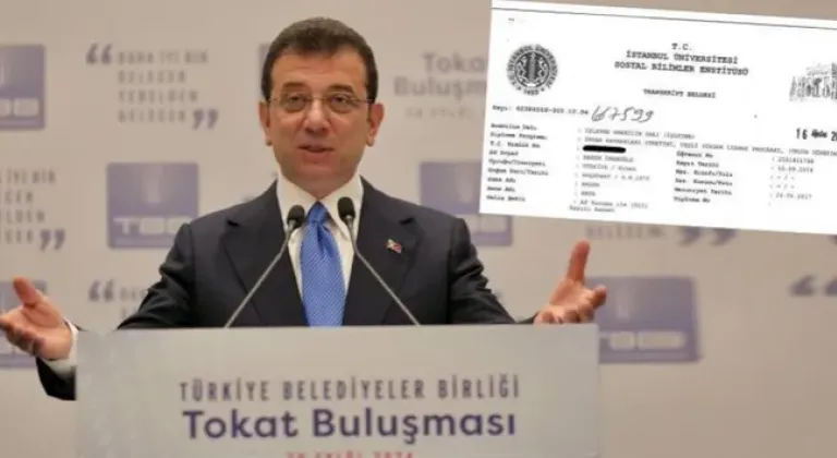 İmamoğlu'nun diplomasında sıkıntı mı var?