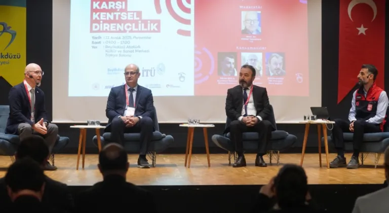 İstanbul Beylikdüzü’nde 'Afetlere Karşı Kentsel Dirençlilik Çalıştayı'