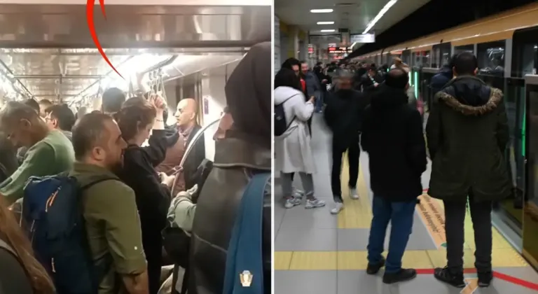 İstanbul'da bu metro hattını kullananlar şaşkın: Anonsu duyan birbirine bakıyor