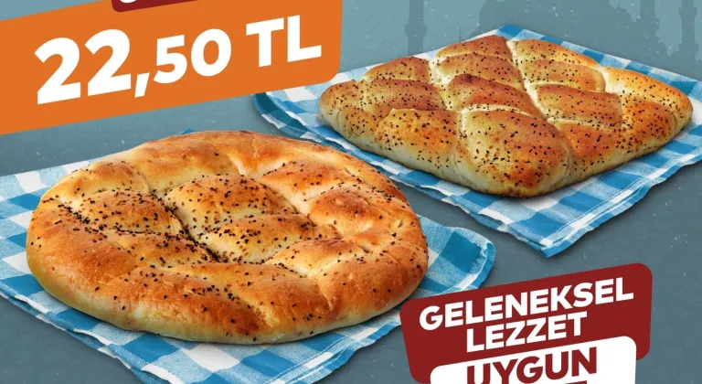 İstanbul Halk Ekmek Ramazan Pidesi Fiyatını Açıkladı: Sofraların Bereketli Lezzeti Sadece 22,5 TL!