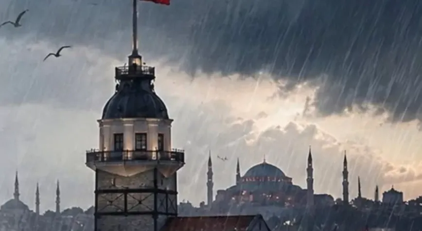 İstanbul’da kuvvetli yağış ve fırtına uyarısı... Cumartesiye kadar sürecek!