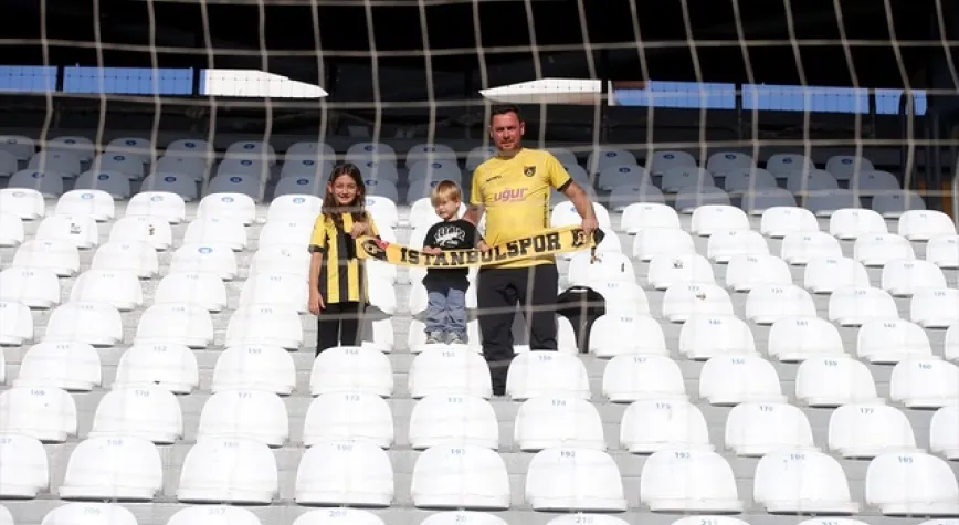 İstanbulspor'u Muğla'da yalnız bırakmadı: Deplasman tribününde bir baba ve iki çocuğu