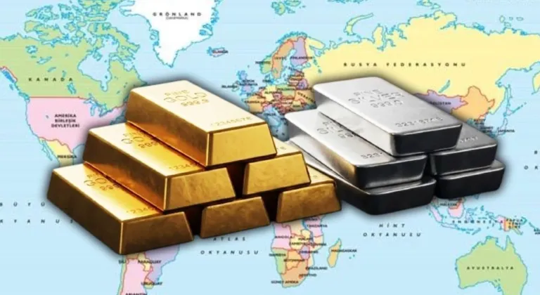 İşte Türkiye dahil stoklanan altın ve gümüş miktarı!