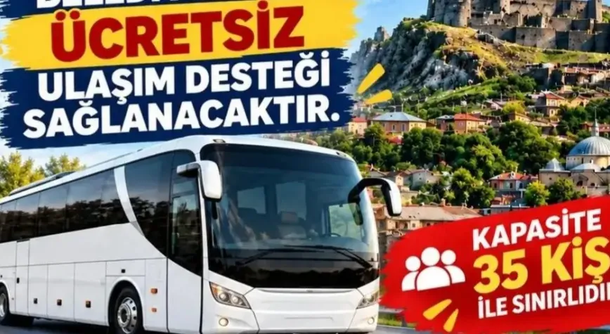 Kağızman Belediyesinden KPSS adaylarına ücretsiz ulaşım desteği